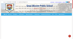 Desktop Screenshot of greatmissionschool.com
