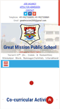 Mobile Screenshot of greatmissionschool.com